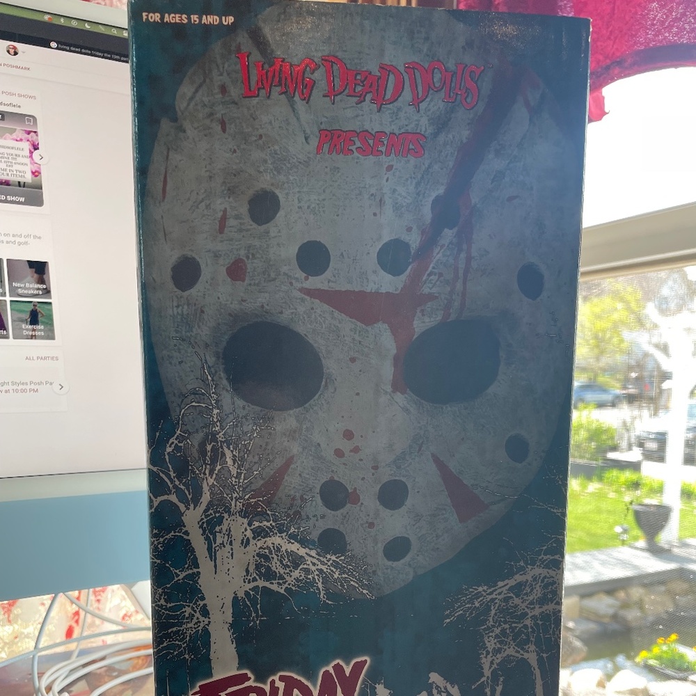 Living Dead Dolls - Jason Voorhees, Friday The 13th Part 3 - NEW IN BOX